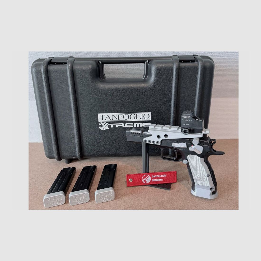 Tanfoglio Limited Custom Xtreme 9mm – Meopta MeoSight III – 4 Magazine, Bild 8 von 8