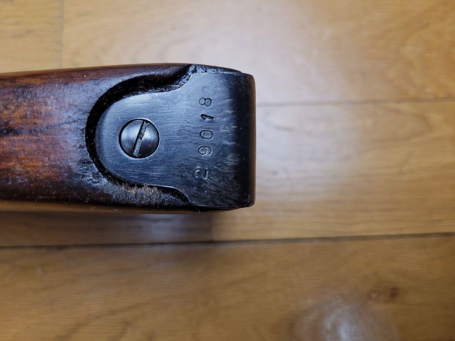 Karabin Mosin Nagant 1891/30 – Jakość przedwojenna – Izhevsk 1930 – Ośmiokątny korpus – Pasek i bagnet – Doskonały stan lub przysięga miłości Sergieja i Tatiany!, zdjęcie 16 z 22