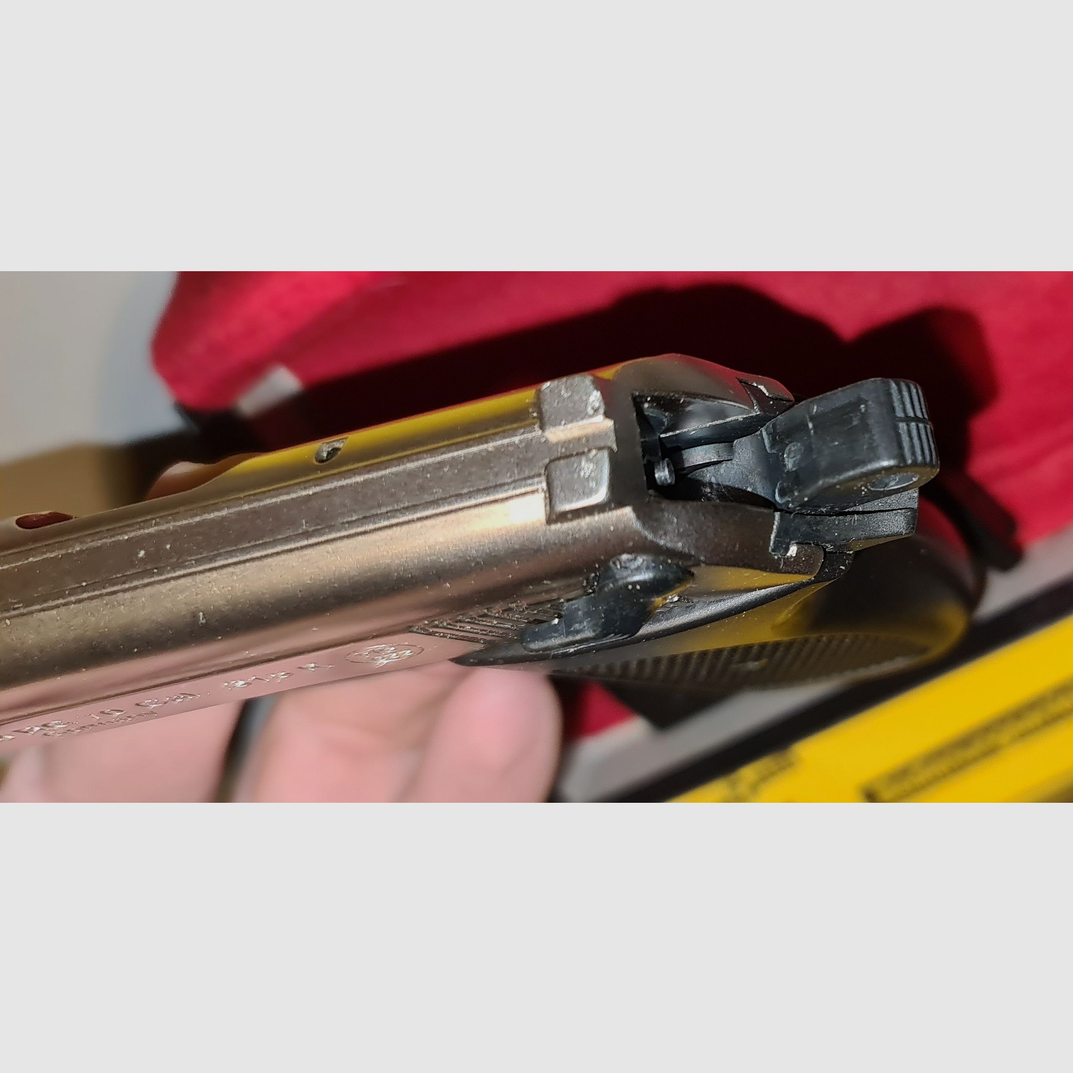 RÖHM RG 70 CROME cal. 315 K / PTB 633 / SAMMLER SCHRECKSCHUSS GAS PISTOLE SILVESTER SELBSTVERTEIDIGUNG 