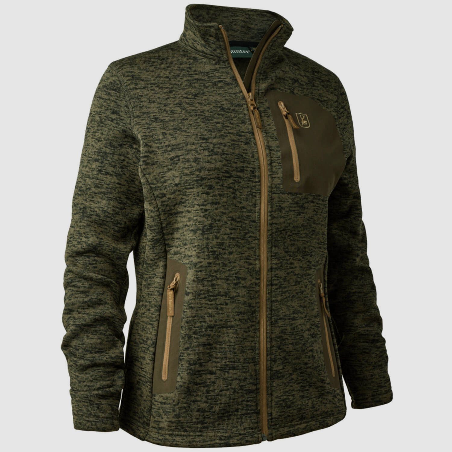 Deerhunter Sarek damesvest (Olive Night Melange), afbeelding 1 van 2