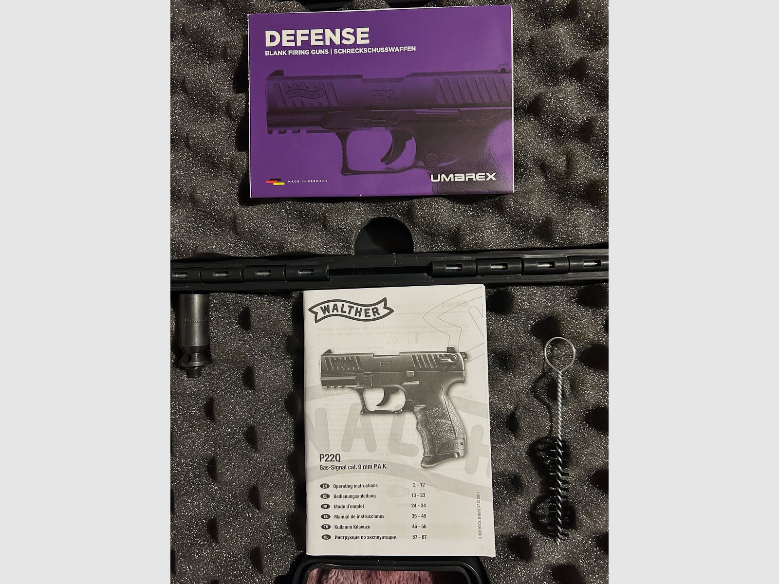 Walther P 22 arme de défense