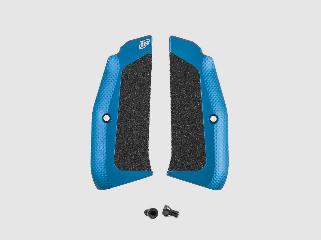 Long High-grip grips for CZ — Grey, imagen 1 de 8