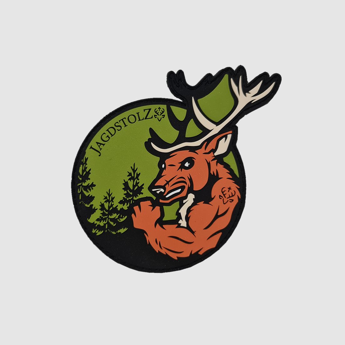 Jagdstolz Patch "Hirsch"