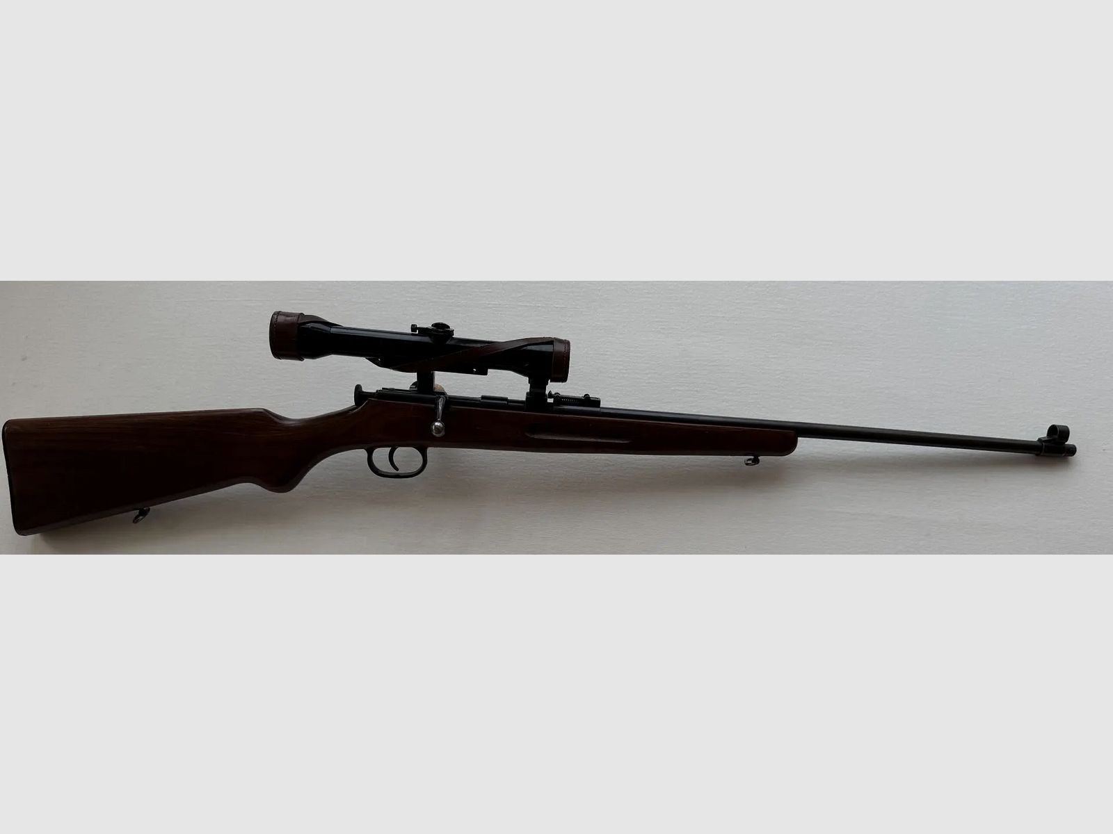 Wehrsportkarabiner Suhl — Ernst Thomann, model KKW 1001 (DDR) met originele Zeiss richtkijker
