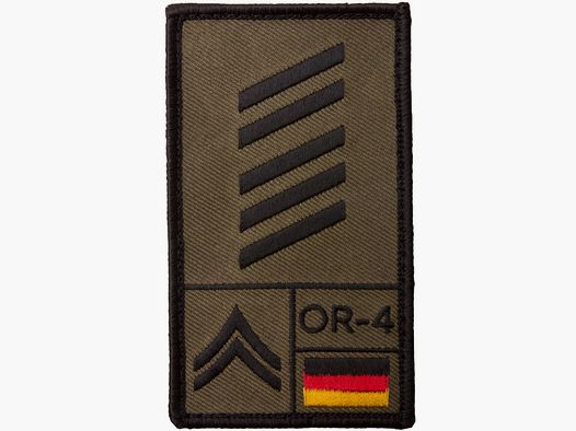 Café Viereck Rank Patch Oberstabsgefreiter
