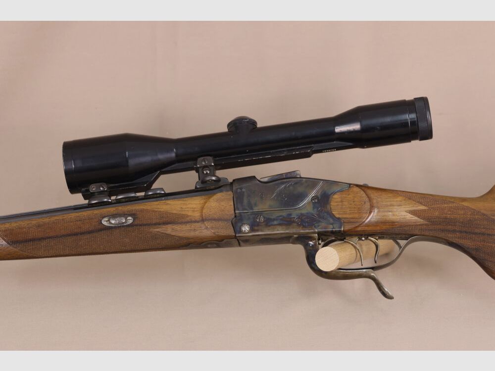 Greifelt & Co. Suhl Blockbüchse mit Bunthärtung