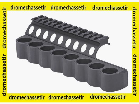 Picatinny rail patronengordel 8 schoten, voor Benelli M4 zwart 90890