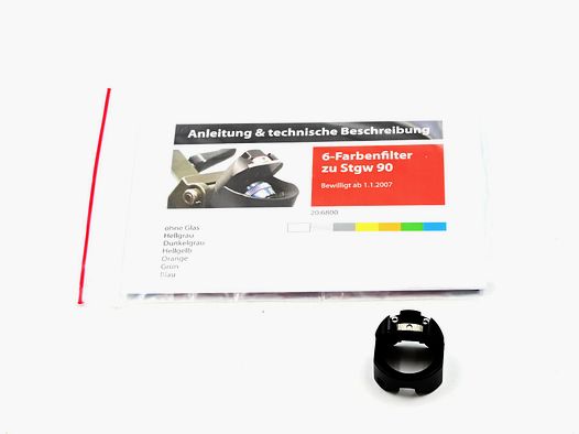 Farbfilter Wyss 6 Farben | 20.6830, zu Stgw 90, mit Polarisation