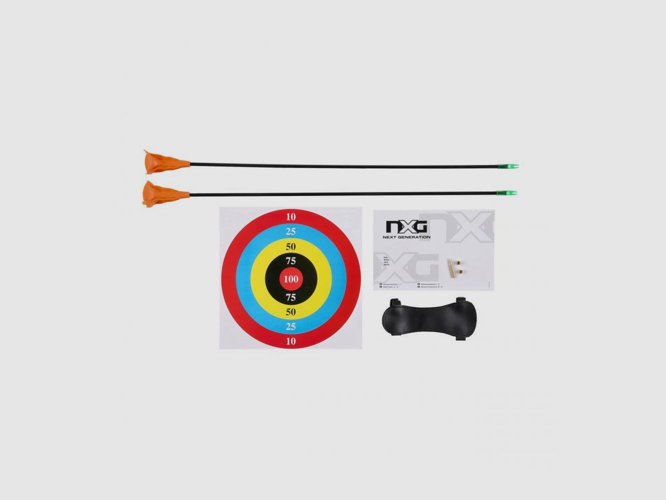 NXG CB Cadet4 Set 15lbs arc vert à ventouses, image 5 sur 5