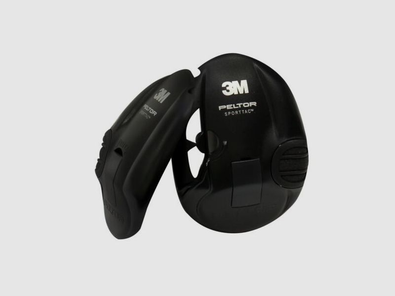 Schwarzes Paar Ohrenschützer für Peltor SportTac Helm, Bild 1 von 2