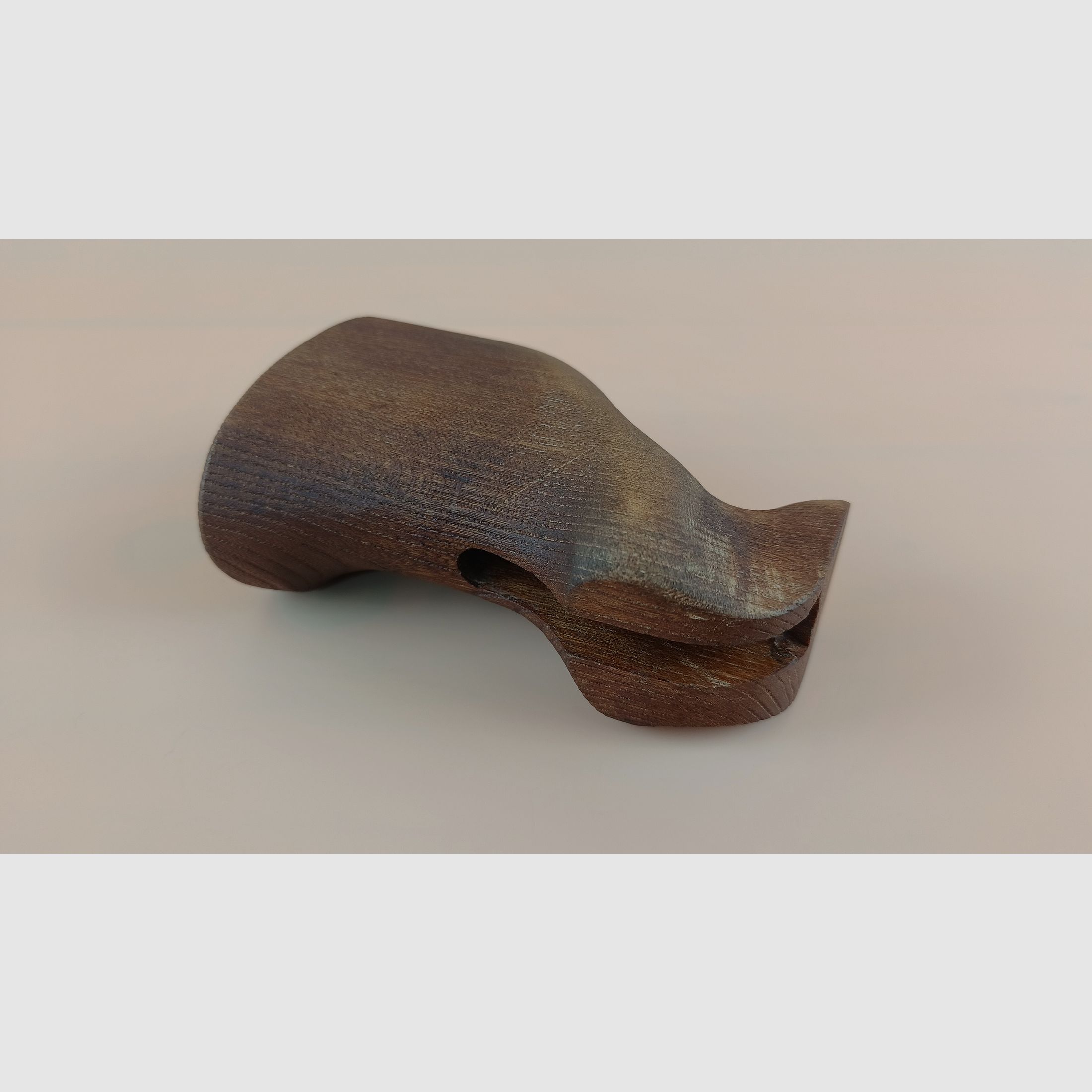 Grip, wooden grip for revolver Weihrauch Arminius Mod. HW 9 *Left version*