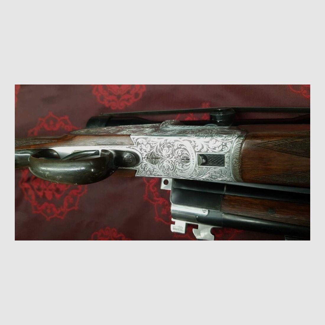 Krieghoff ohne - mit BDF Austaschlauf