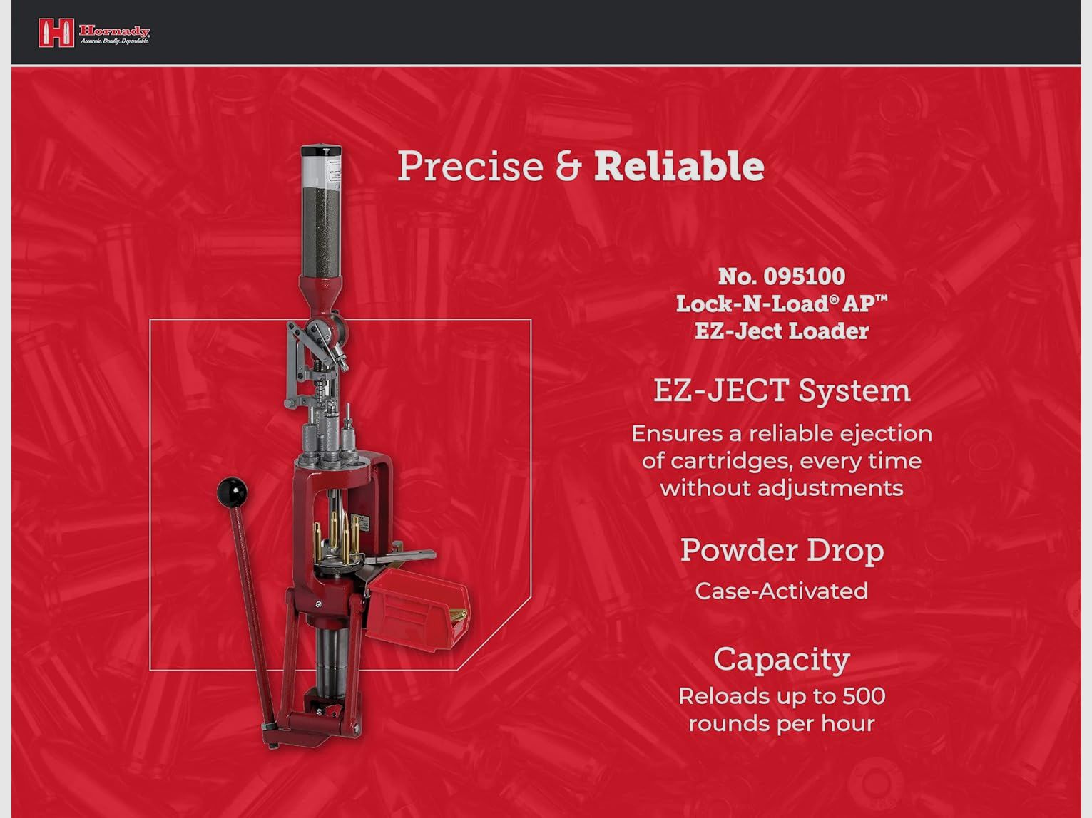 Hornady Lock-N-Load AP EZ-JECT LOADER, Bild 5 von 7
