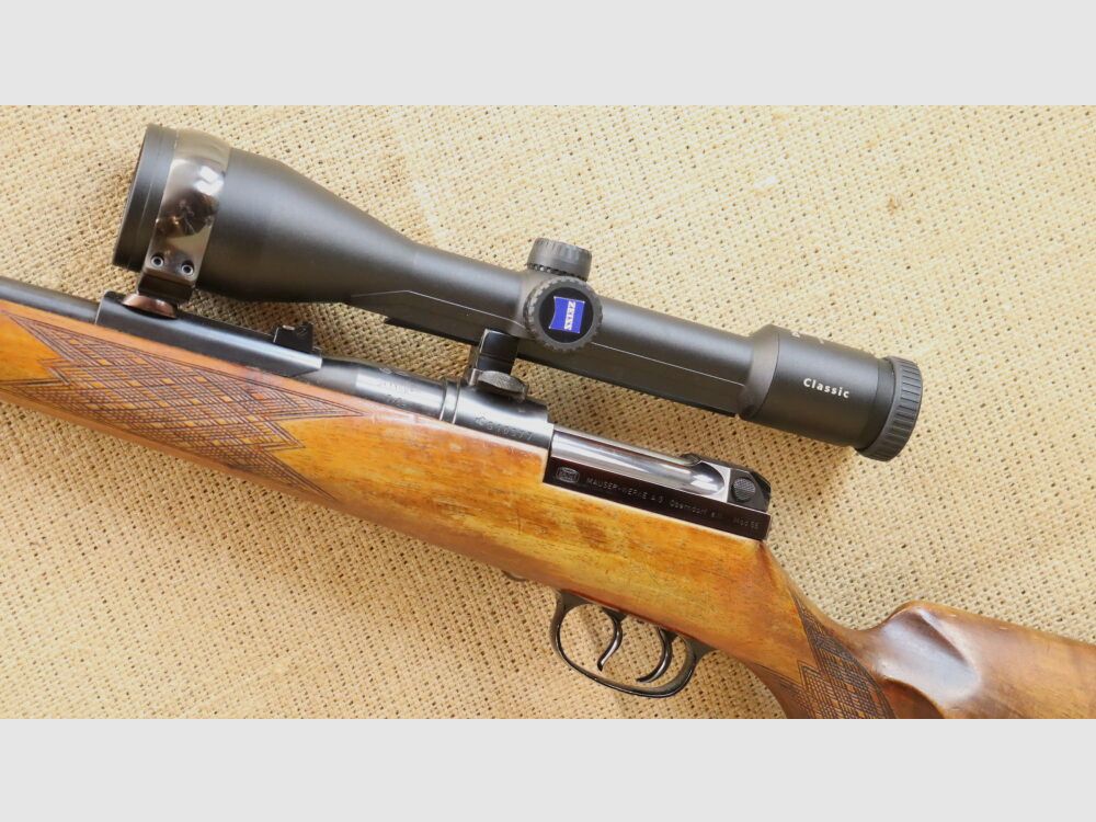Mauser 66 z Zeiss 7x50 T, iluminowany celownik 60 7x64