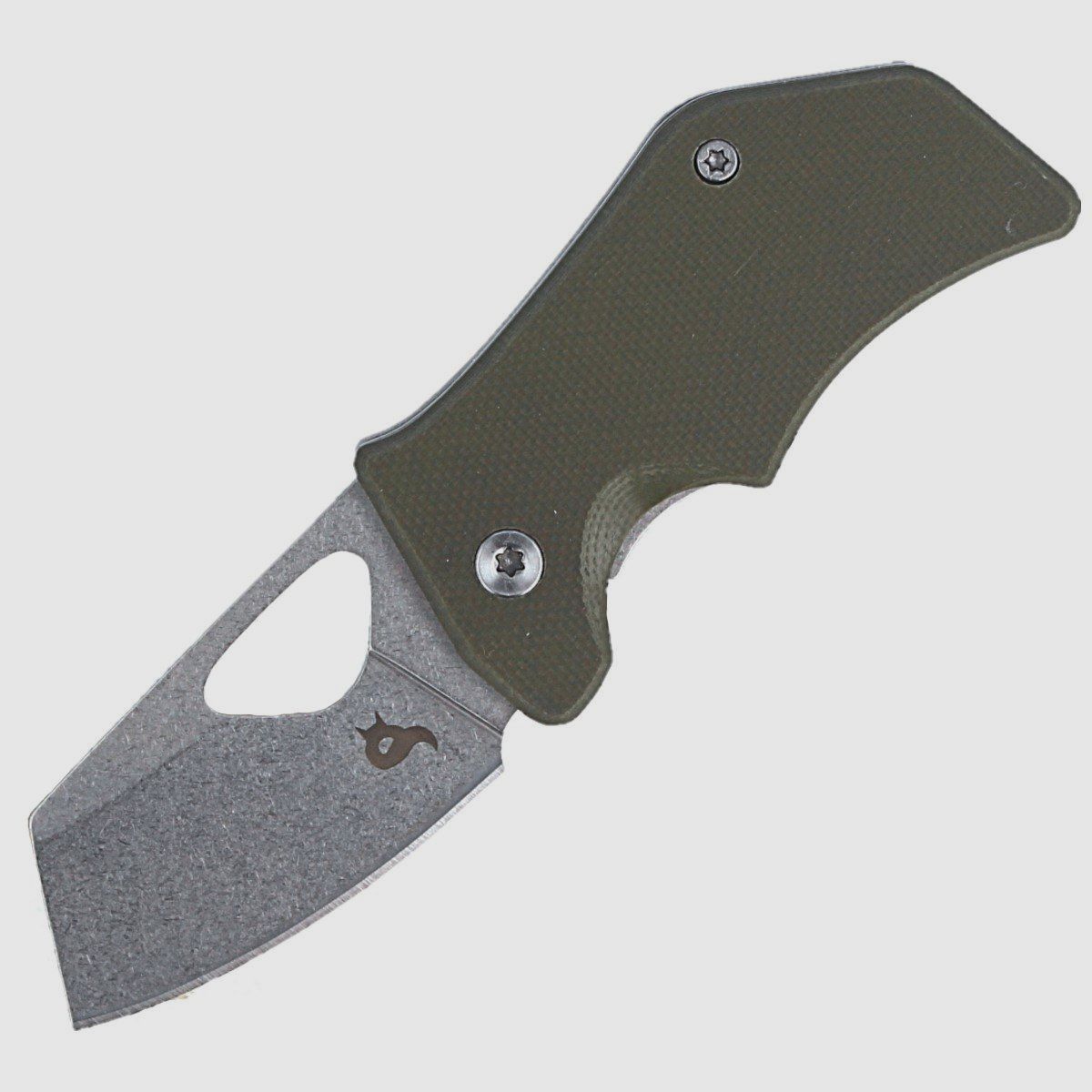 Folding knife FOX Kit G10 OD Green / Stone Washed (BF-752 OD)