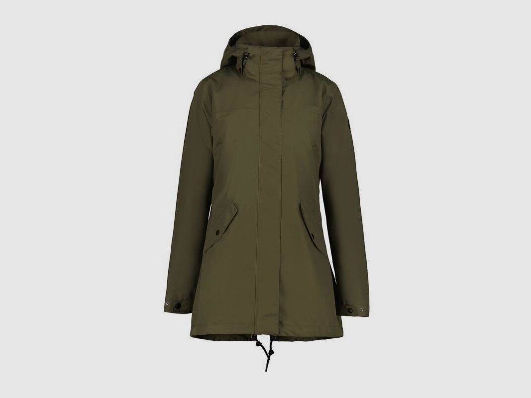 Icepeak Damenjacke Addis Dunkel Oliv