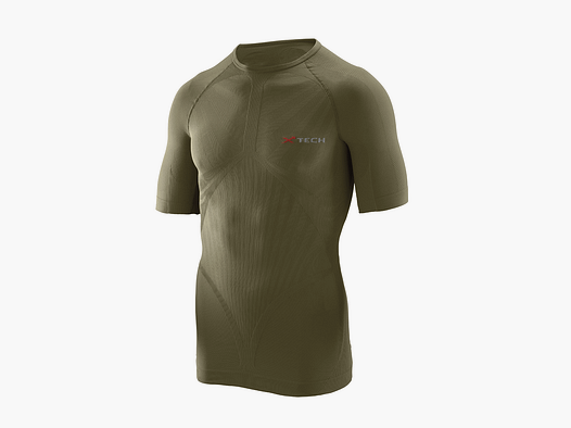 X TECH – ENERGY SHORT SLEEVE T-SHIRT – GREEN