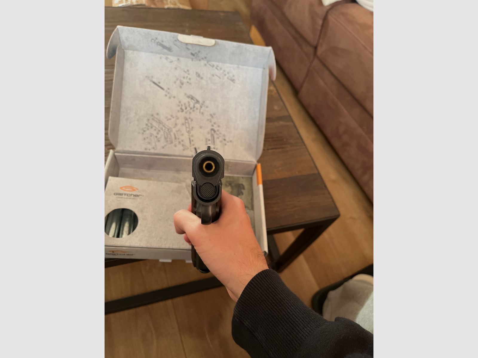 Pistolet à air Gletcher CLT 1911
