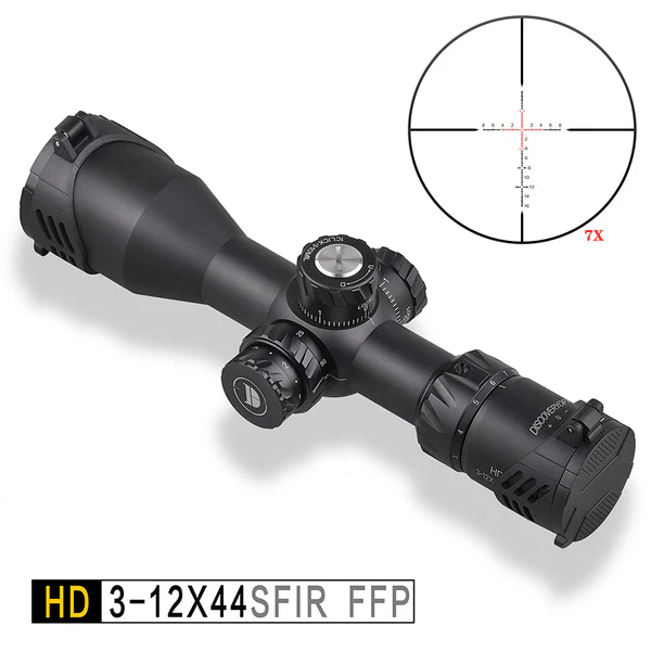 Lunette DISCOVERY OPTICS HD 3-12X44SFIR FFP-MIL 15021