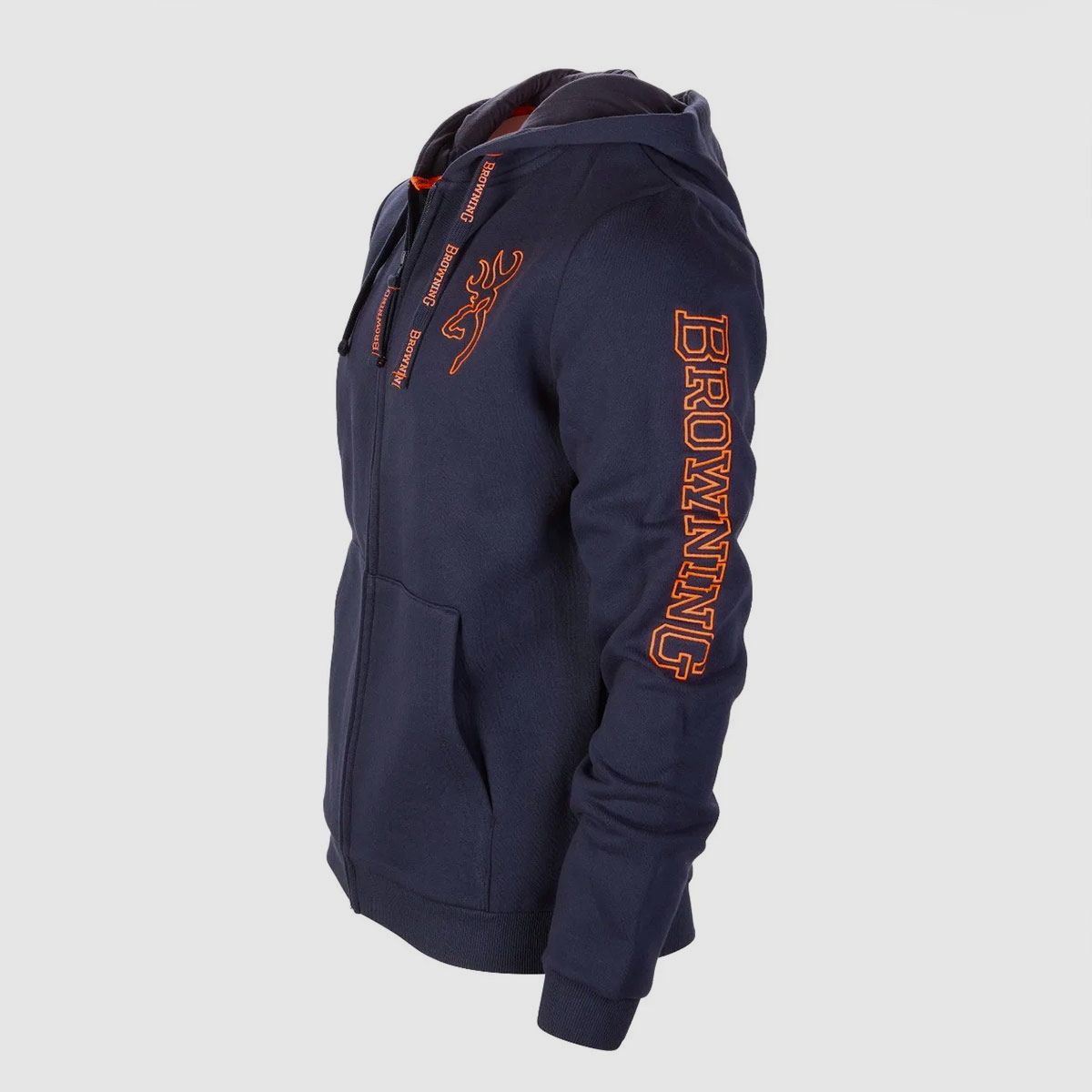 BLUZA – BROWNING – SWEATSHIRT ZIP SNAPSHOT NIEBIESKI, zdjęcie 3 z 4