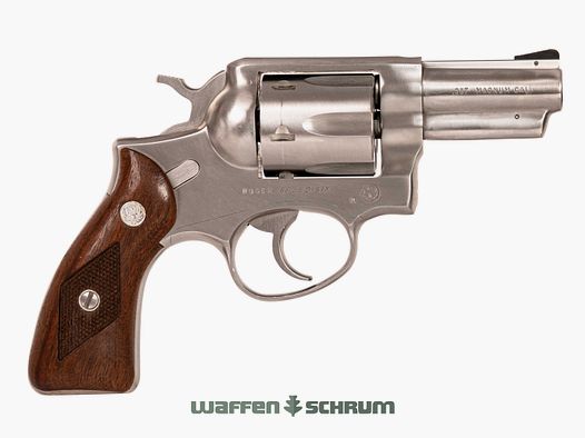 Ruger SPEED-Six .357Mag, drewniane panele chwytowe, stałe przyrządy celownicze, długość lufy: 2,75 cala