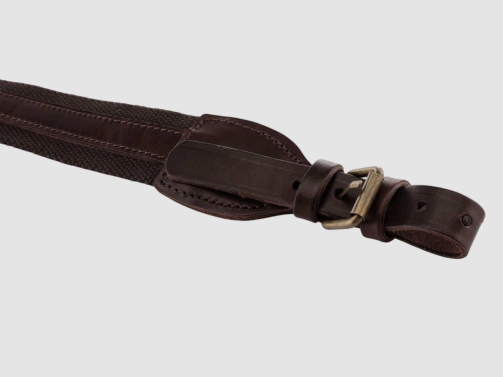 Europ-Arm Gewehrriemen aus rutschfestem Stoff und Leder, Bild 3 von 4