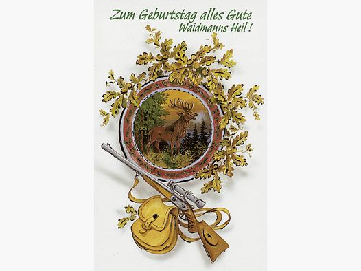 Jagd Geburtstagskarten - 5