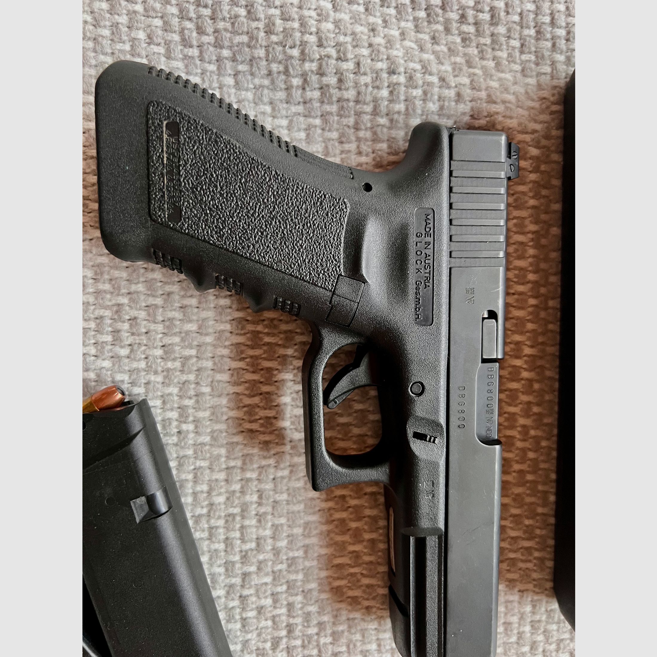 Glock Pistole 17, 9 mm Luger