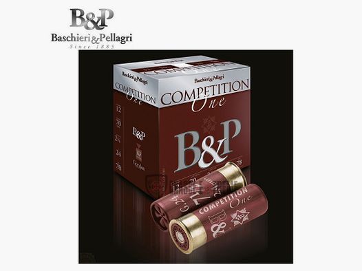 25 Patronen B&P Competition One 24G PB7.5 Kal. 12/70