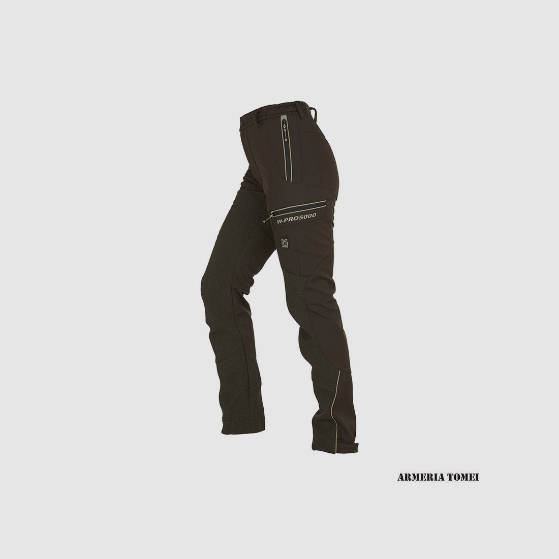 UNIVERS – WOMEN – SOFTSHELL HUNTING PANTS U-TEX green/beige, image 1 of 6