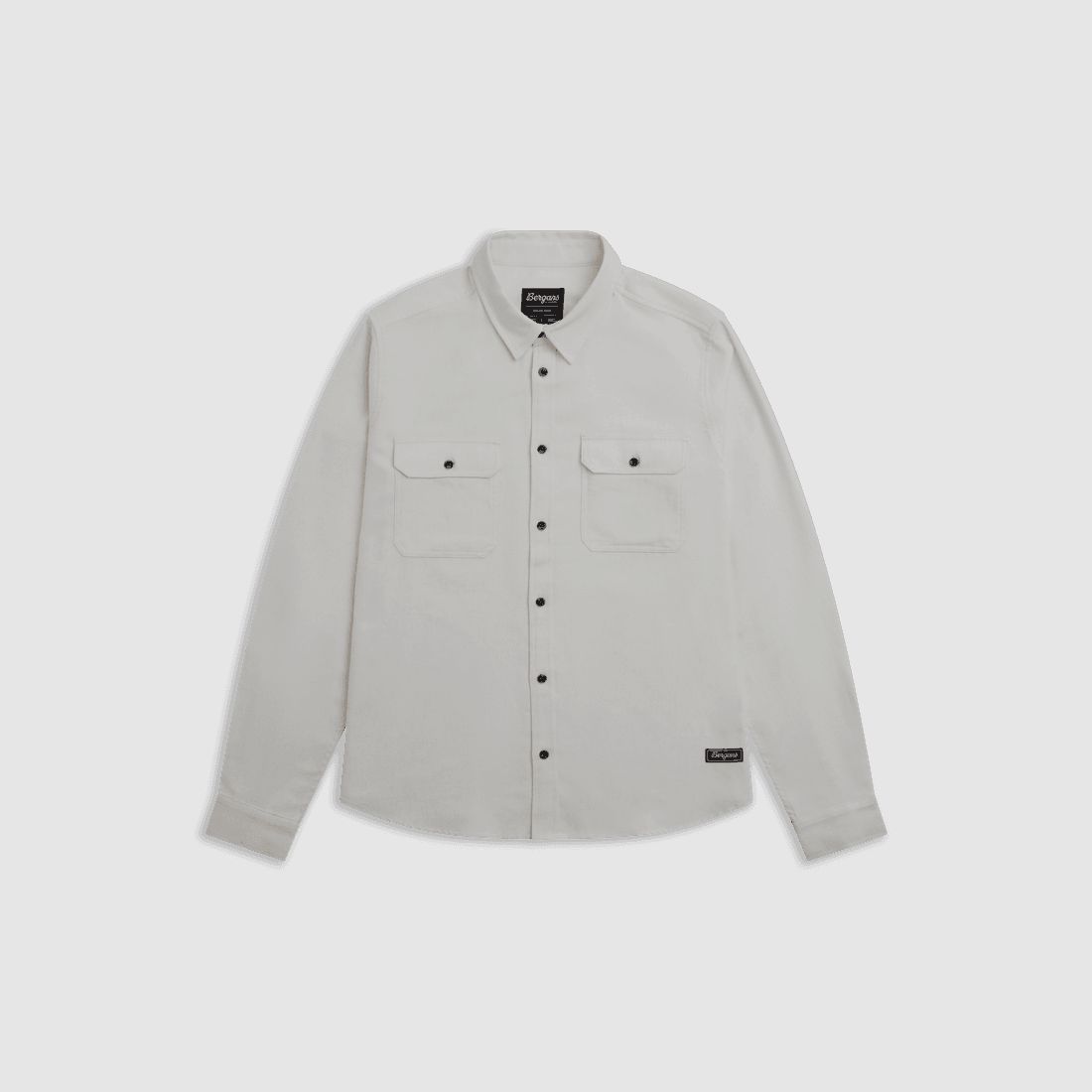 Bergans Nordmarka Flannel Shirt Men Arctic White XXL