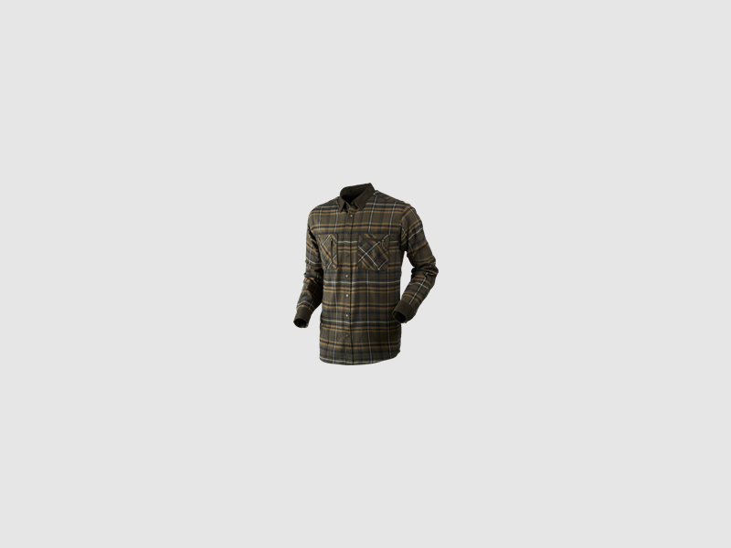 Härkila Pajala Hemd L/S - Willow green check, Bild 1 von 7