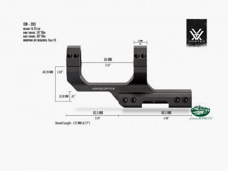 VORTEX Montage CANTILEVER 30mm