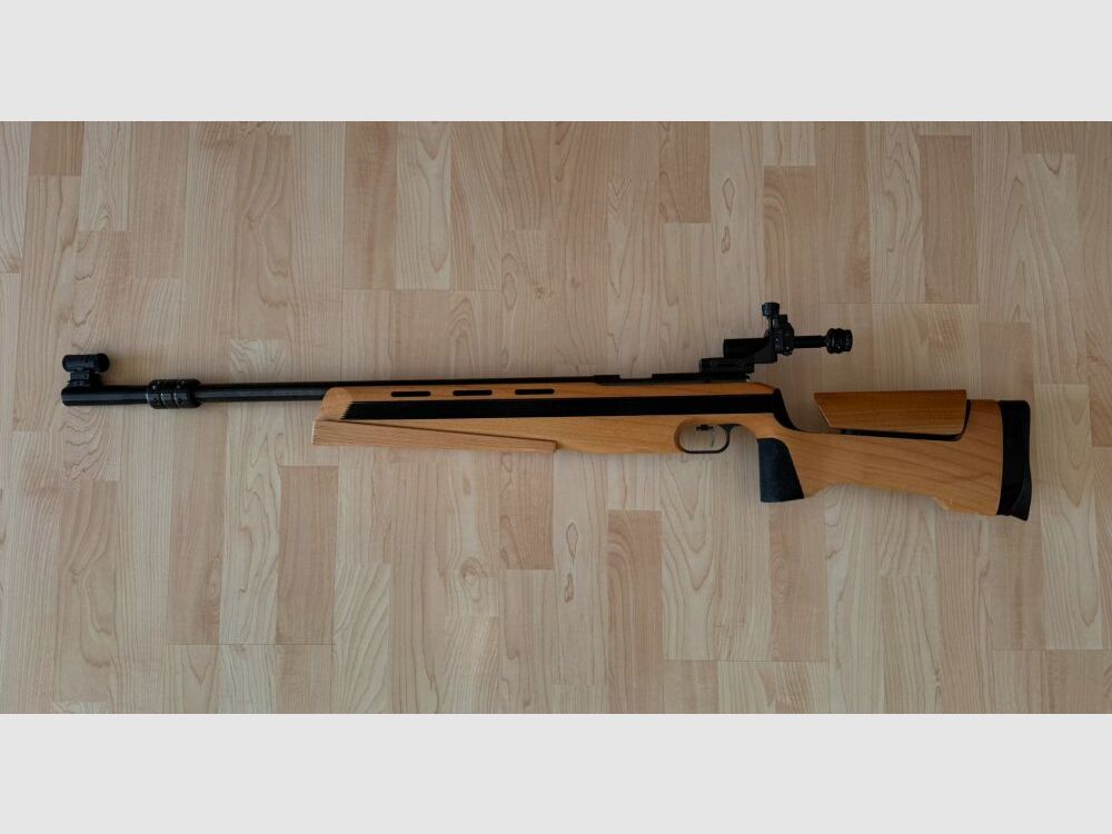 Einzellader-Büchse Match Anschütz 1903 mit Diopter .22lr .22lfb