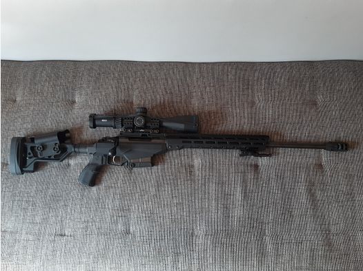 Tikka t3x Tact a1, długość lufy 61 cm, jak nowa, dostępna od zaraz w tym 228 strzałów Geco Tac .308 Win.