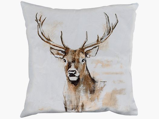 AKAH Kissenbezug Hirsch 40x40 cm