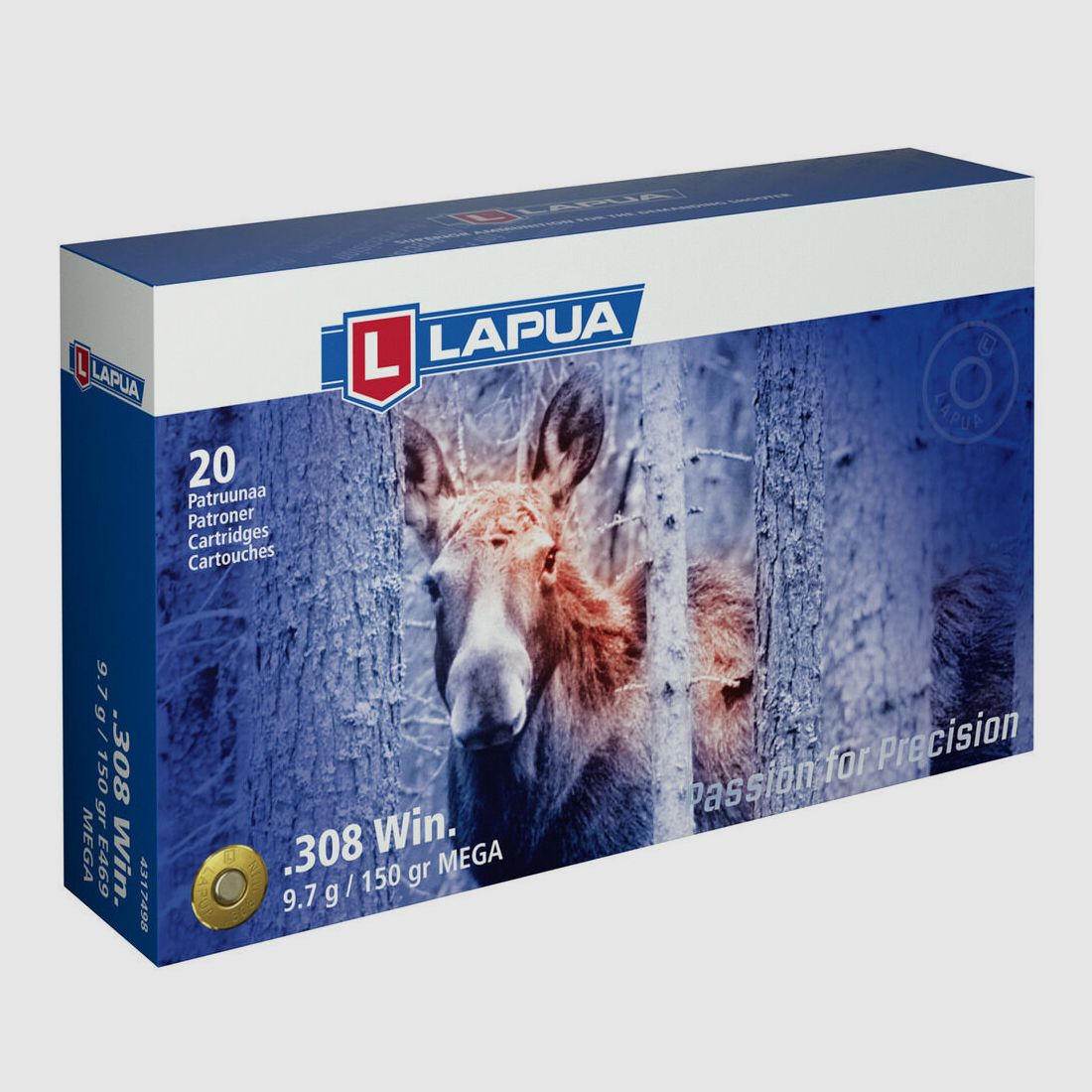 Lapua Mega 9.7g/150grs for .308 Win