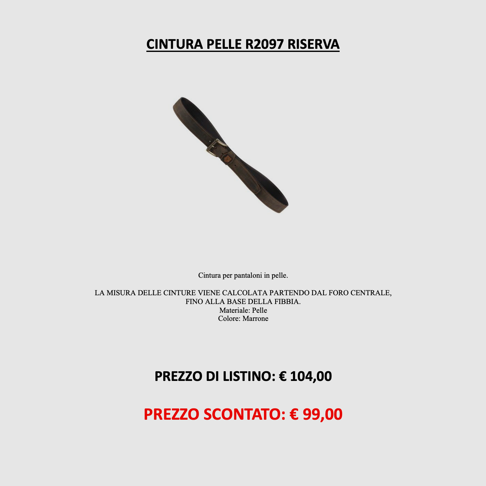 Riserva – GÜRTEL R2097, Bild 2 von 2