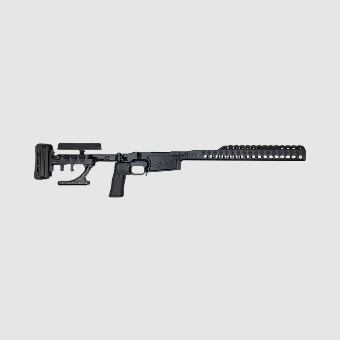 Spuhr Chasis Rem 700 LA, Negro, 16″
