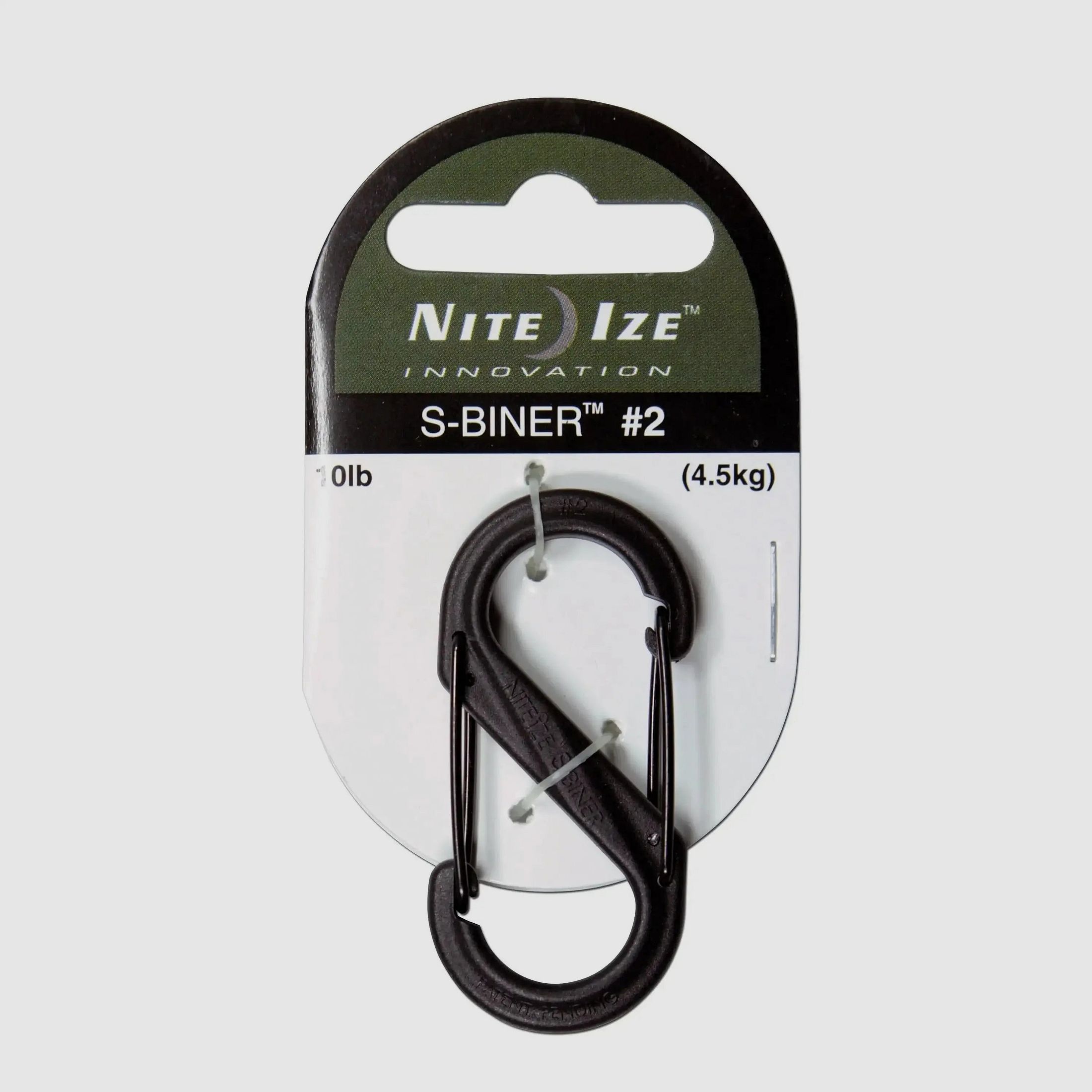 Nite Ize Nite Ize Mousqueton S-Biner Plastique - Noir / 2