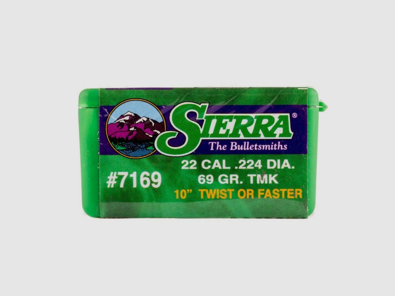 Ogives Sierra TMK cal. .223 (.224) 69 gr/100 pièces #7169, image 4 sur 4