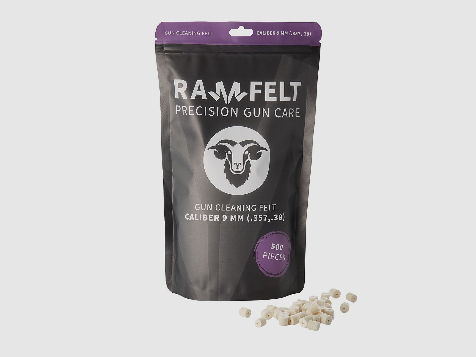 500 Ramfelt Filzreiniger Kal. .9mm