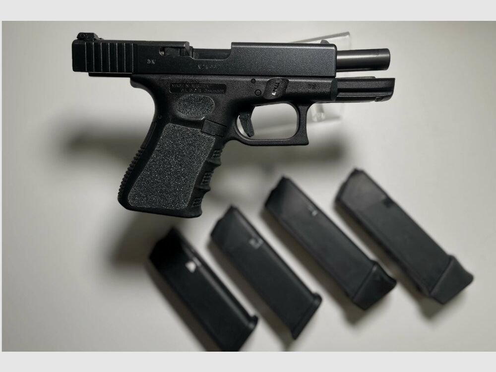 Glock 19 inkl. 4 Magazine 9mmLuger