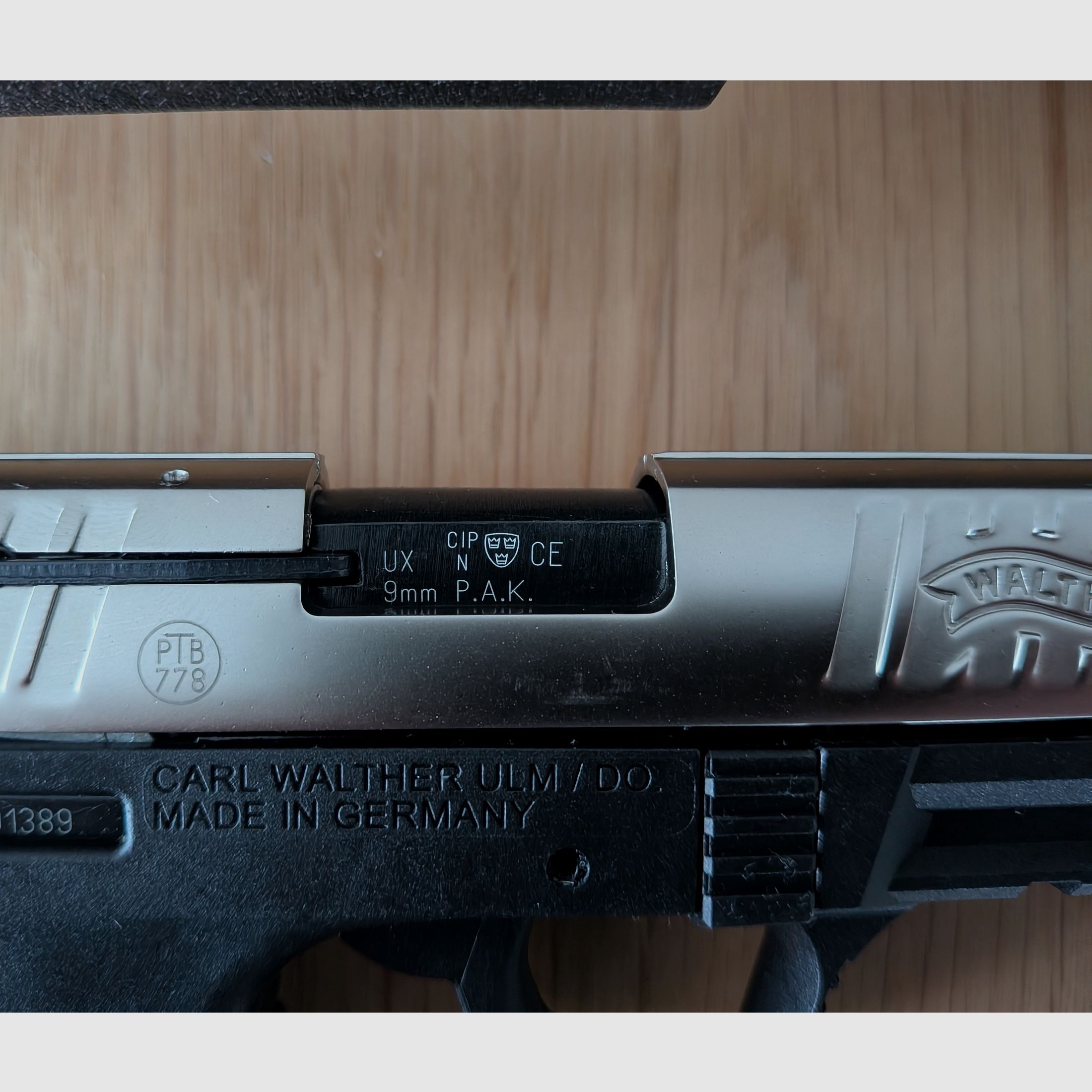 Walther P22Q Nickel 9mm P.A.K. ++ NOWY++P 22 Q Pistolet alarmowy