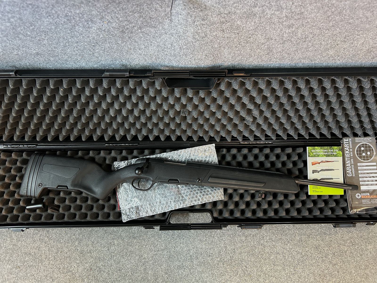 Steyr Mannlicher Scout .308Win schwarz