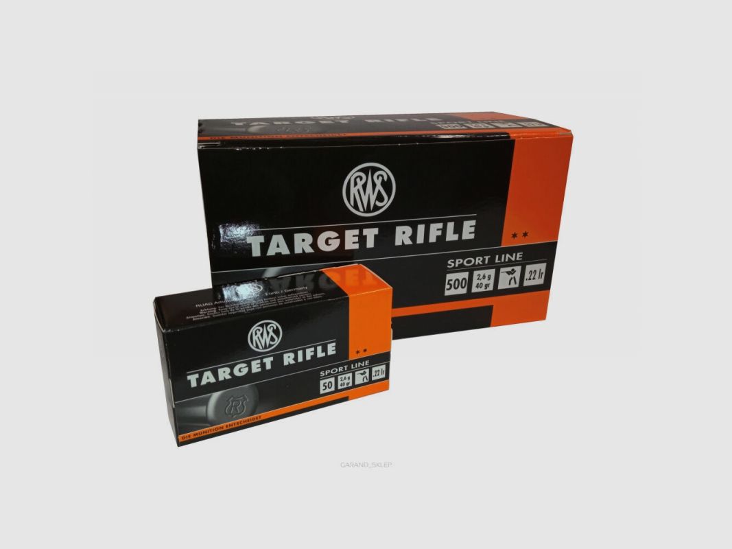 RWS 22 LR TARGET RIFLE SPORT LINE 40 GR Munition, Bild 2 von 3