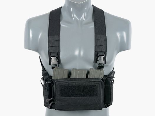 Micro Multi-Mission Chest Rig - Black [EM]