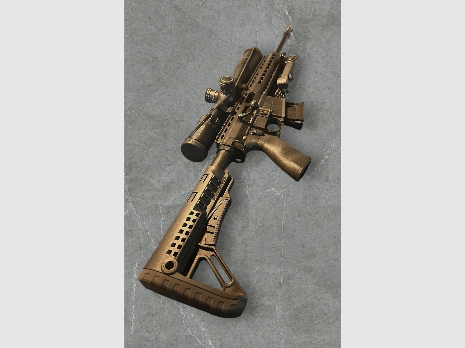 Schmeisser BA 15, rifle de repetición, calibre .22lr, incluido bípode, CON o SIN óptica