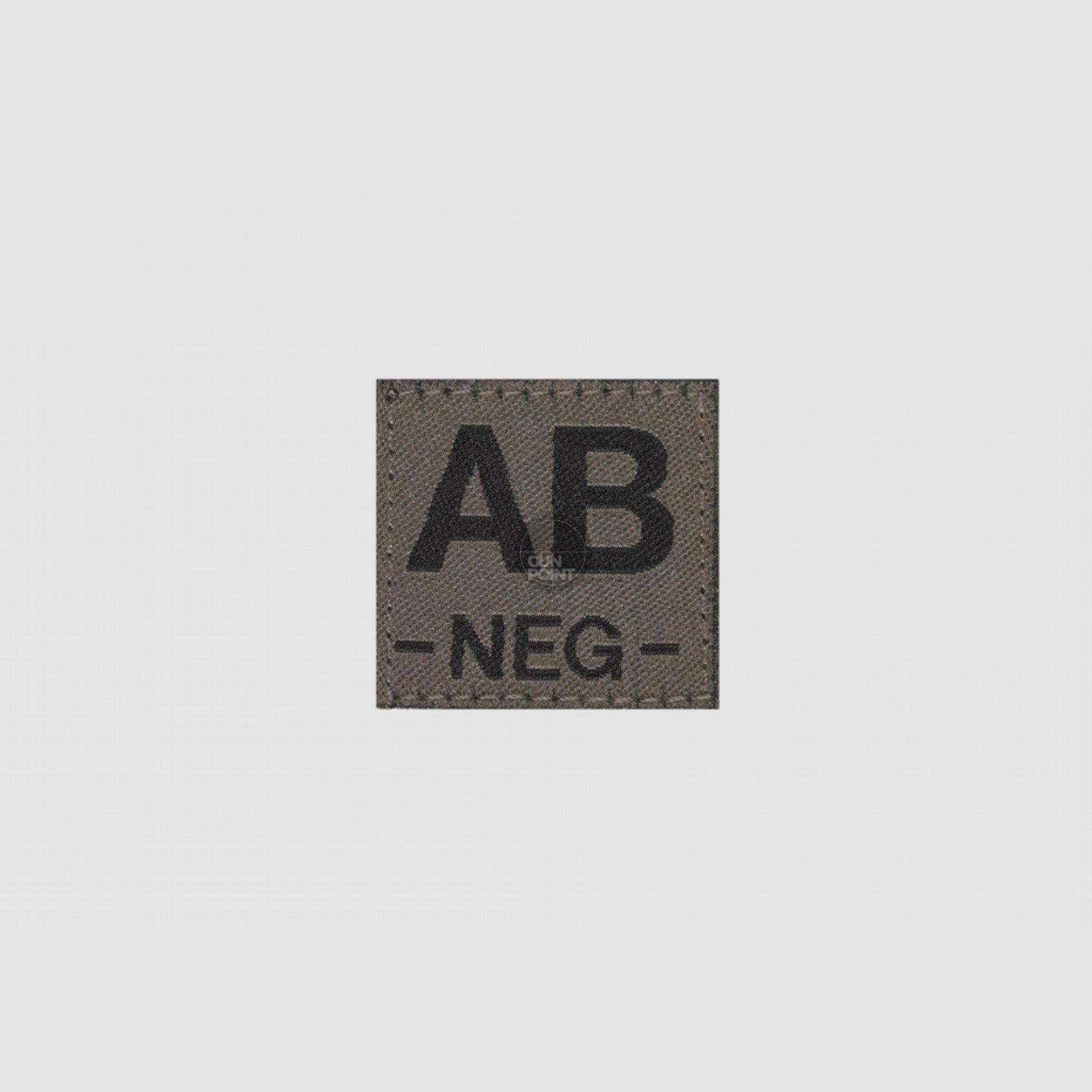 AB Neg Bloodgroup Patch