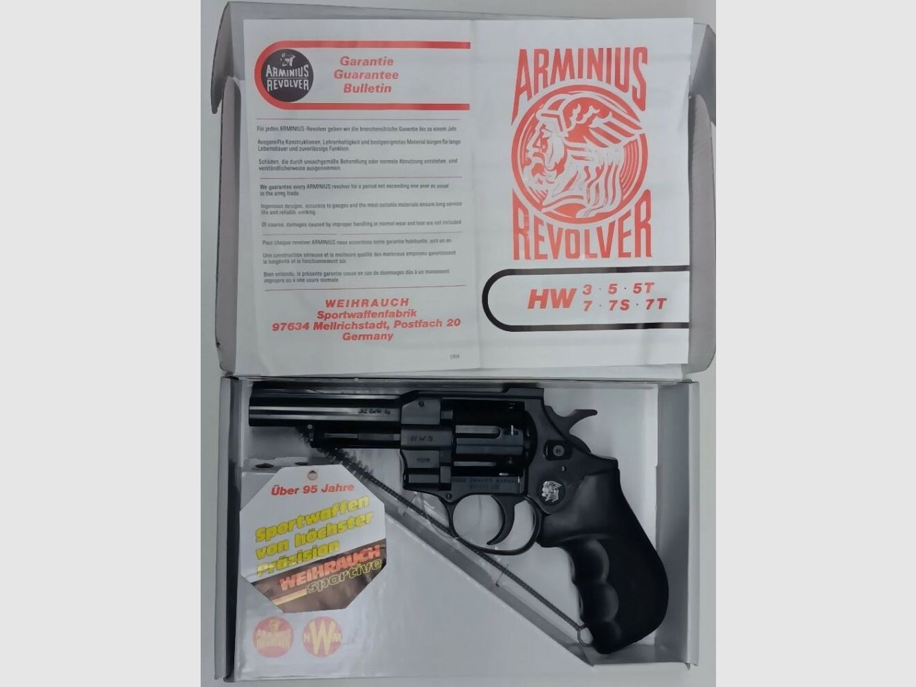 Weihrauch - Sportwaffen Mellrichstadt Arminius HW5